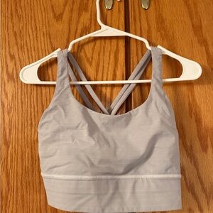 Lululemon Athletica Light Gray Sports Bra